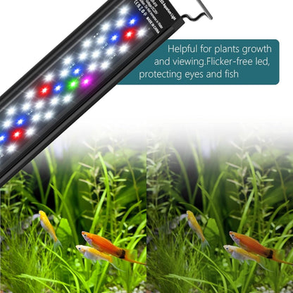 UlePaw LED Aquarium Light 18-24 Inch Full Spectrum with Timer