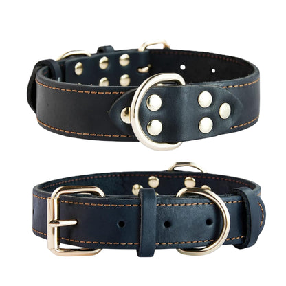 UlePaw Heavy Duty Wide Dog Collar for Small Medium Large Dogs