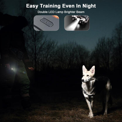 UlePaw Ultrasonic Anti Bark Device 40FT Rechargeable with LED Light