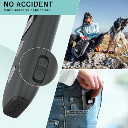 UlePaw Dog Training Shock Collar with Remote, IPX7 Waterproof Rechargeable