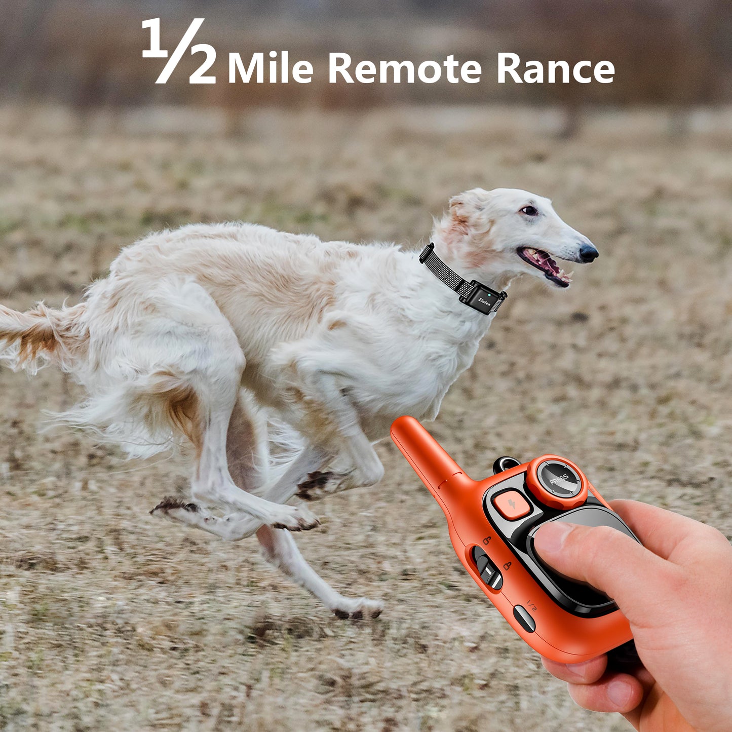 UlePaw Dog Training Collar with Remote IP67 Waterproof Rechargeable 3 Modes